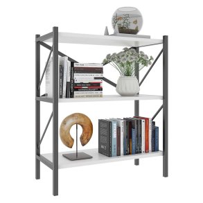 Insasi2 Regal 2 Ablagen wei.