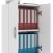 Mueble de oficina Ulas2 2 puertas color blanco.