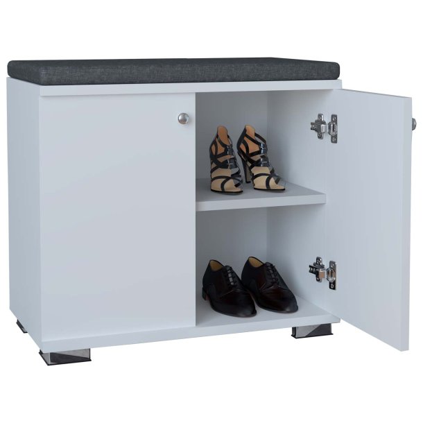 GadosS Sitzbank mit Aufbewahrung2 Tren wei.