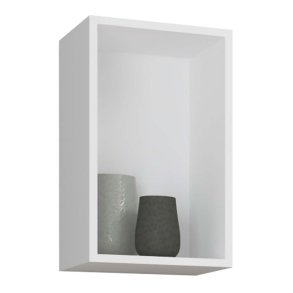 Arila Regal wandhängend 1 Ablage weiß.