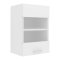 Esilo Kchenoberschrank 40 cm 1 Glastr wei.