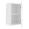 Esilo Kchenoberschrank 40 cm 1 Glastr wei.