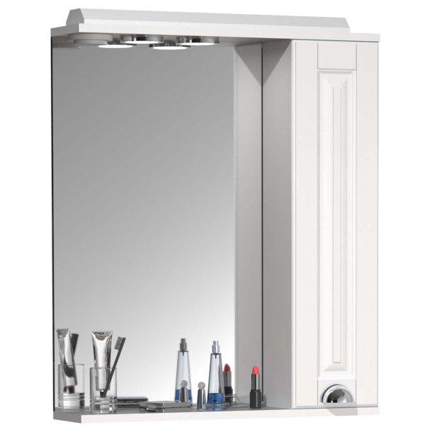 CasaloL Spiegelschrank Bad wei.