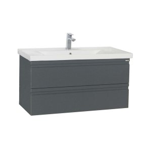 SiloraXL Waschbeckenunterschrank anthrazit.