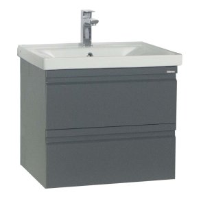 SiloraL Waschbeckenunterschrank anthrazit.