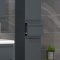 Silora Hochschrank Bad anthrazit.