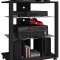 FolasR Hifi mbler 3 hyllor svart.