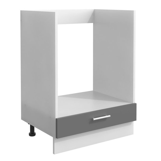 Esilo underskab kkken 60 cm til ovn 1 lge hvid, gr.