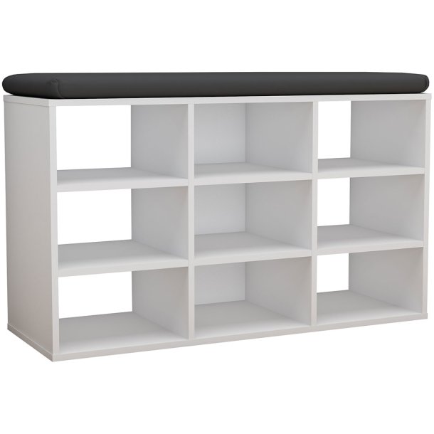 HinsolXS Sitzbank inkl. Sitzkissen weiß.