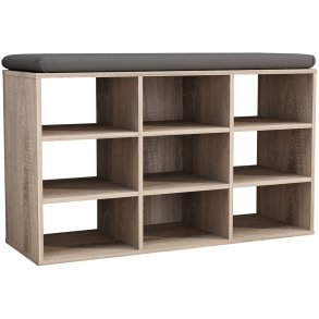 HinsolXS Sitzbank inkl. Sitzkissen Eiche dekor.