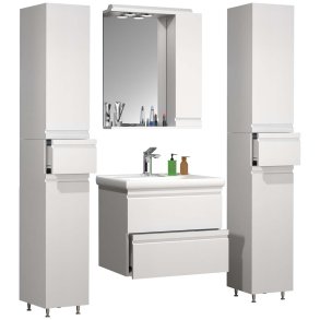 SiloraL Badmbelset wei.