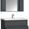 SiloraXL Badmbelset anthrazit.