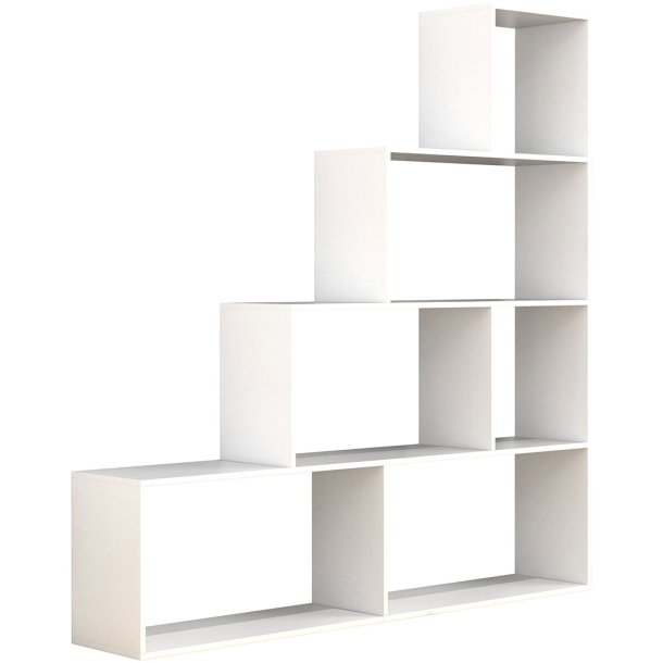 DubilaL Regal 6 Ablagen weiß.