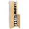 Lona2XL10DT skoskab 4 lger hvid, bg.