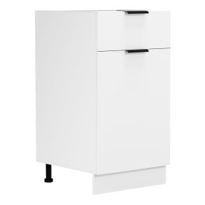 Fasola szafka kuchenna 40 cm 1 drzwi, 1 szuflada biały.