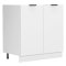 Fasola szafka kuchenna na zlew 80 cm 2 drzwi biały.