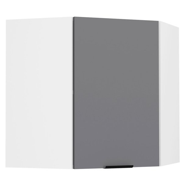 Fasola overskab kkken , hjrneskab 1 lge antracit gr, hvid.