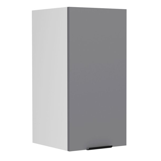 Fasola overskab kkken 30 cm 1 lge antracit gr, hvid.