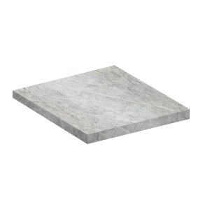 Fasola Kchenarbeitsplatte 60x60cm  Marmor dekor.