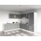 Colura underskab kkken 60 cm 2 lger antracit gr, hvid.