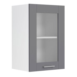 Colura overskab kkken 40 cm 1 glaslge antracit gr, hvid.