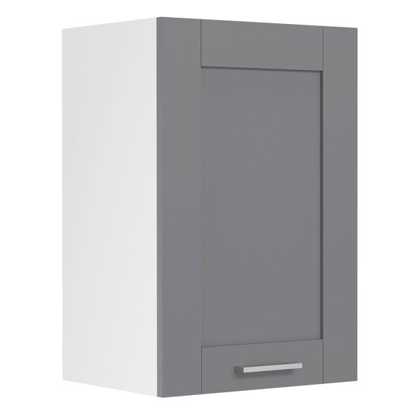 Colura kjkken overskap 40 cm 1 dr antrasitt gr, hvit.