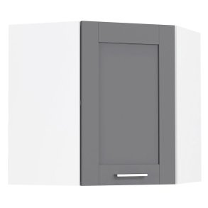 Colura overskab kkken , hjrneskab 1 lge antracit gr, hvid.