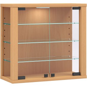 VitrosaS vitrineskap vegghengt 2 d�rer b�k.