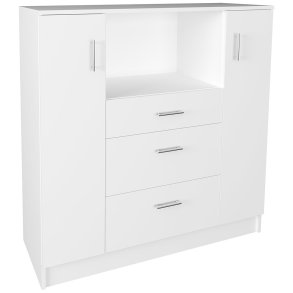 Esilo kjkken hyller skap  2 drer, 2 skuffer, 1 hylle hvit.