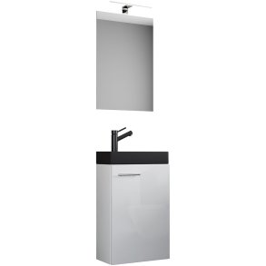 SlitoBL badrumsmbler 3 delar vit.