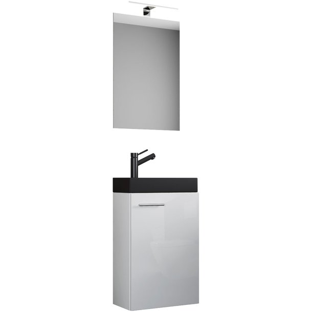 SlitoBL badrumsmbler 3 delar vit.