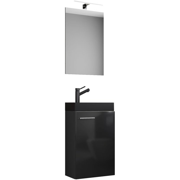 SlitoBL badrumsmbler 3 delar svart.