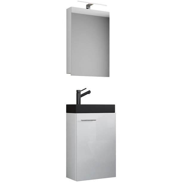 SlitoBL badrumsmbler 3 delar vit.