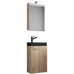 SlitoBL badrumsmbler 3 delar ek dekor.