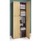 LonaXXL5DT Schuhschrank 4 Tren anthrazit, Eiche dekor.