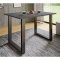 XonaU Esstisch 140x80 anthrazit, schwarz.