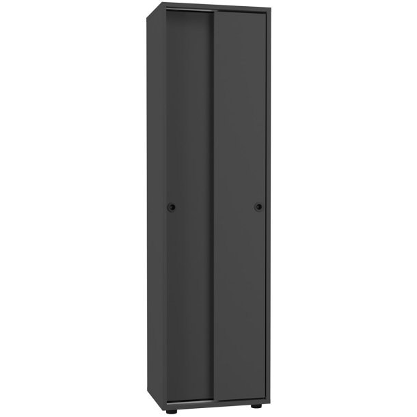 Ulas5ST kontorskap 2 drer antracitt.