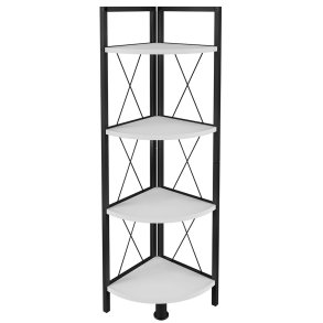 Insasi4 hylle 4 hyller hvit.