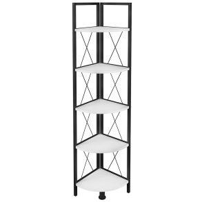 Insasi5 hylle 5 hyller hvit.