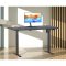 LonaE skrivebord elektrisk hve snke funktion 110x80x71-120cm antracit, sort.