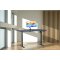 LonaE skrivebord elektrisk hve snke funktion 110x80x71-120cm antracit, sort.