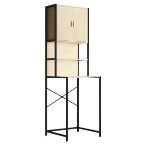 EdinoS szafa szafka na pralkę 2 drzwi dąb dekor.