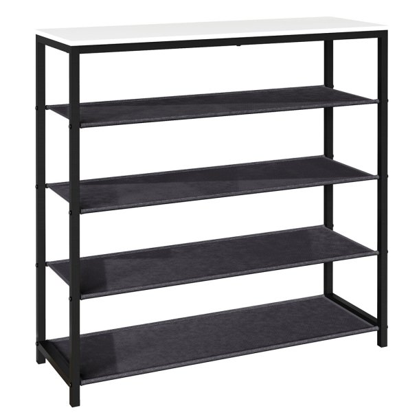 Taliro4 Schuhschrank wei, schwarz.