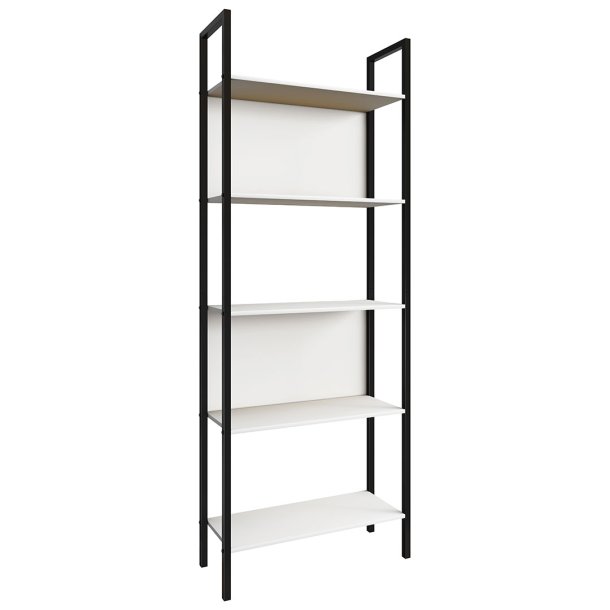 Flakos5 hylle 5 hyller hvit.