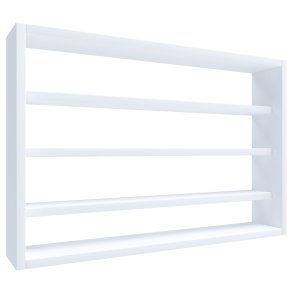 Esaldi kjkken hyller 60 cm 4 hyller hvit.