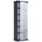 TilanoM vitrinskp CD, DVD 6 hyllor 1 drr antracit.