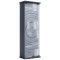 TilanoM vitrinskp CD, DVD 6 hyllor 1 drr antracit.