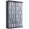 TilanoL vitrinskp CD, DVD 6 hyllor 2 drrar antracit.