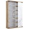 TilanoL vitrinskp CD, DVD 6 hyllor 2 drrar ek dekor.