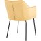 Valia4 spisestuestol med armln st med 4 brun.
